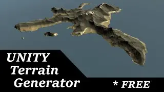 Procedural Terrain Generator in Unity | Node Editor for Height Map | Free Asset |