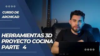 Cómo Iluminar, Renderizar y Exportar una Cocina en ArchiCAD — Criterio Arquitectónico Parte 4 de 4