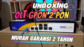 OLT GPON 2 PORT MURAH GARANSI 2 TAHUN - GGCLink G-02GP !!