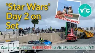 Star Wars Day 2 in Cleveleys SHORETROOPERS DIEGO LUNA & STUNTS...