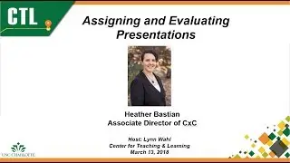 Assigning and Evaluating Presentations