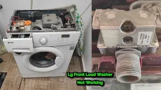 Lg front load washing machine not working | front load washing machine drain problem, front load,