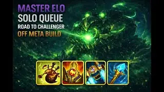 10K Hours Vel'Koz | EUW SoloQ | Master 156 LP Start TR/ENG