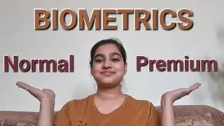 Normal/premium biometric || watch full video on my channel || STUDY VISA CANADA 2023