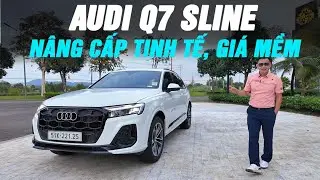 Обзор Audi Q7 S Line 2024 года — множество удобных обновлений, НИЗКАЯ цена для немецких автолюбит...