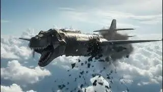 Italian Brainrot &ndash; Nuclearo Dinossauro Struck in Air Battle and Reborn as a Space War Machine