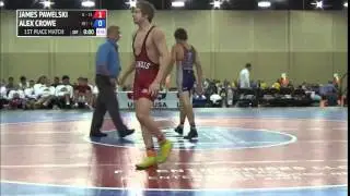 126 f, Alex Crowe, Minnesota vs James Pawelski, Illinois