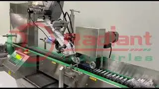 TEST TUBE LABELING AND PRINTING MACHINE