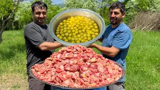 The Ultimate Village TANDOOR Feast! 🔥 Juicy Chicken Thighs, Fresh Clay Oven Bread & 🍗🫓🌿