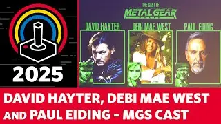 Metal Gear Solid David Hayter, Debi Mae West, Paul Eiding - PRGE 2025 Portland Retro Gaming Expo