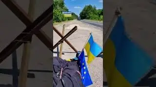 Never thought I'd be cycling in a warzone #bikepacking #ukraine