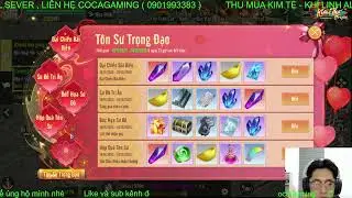 Kiếm Thế Origin : Ăn full 2 event Tôn Sư xem có gì ! Up đồ mở giới hạn cấp 109 trục máy chủ mới !!