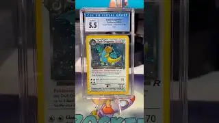 Pokemon Vintage Rocket Dragonite Re-Grade