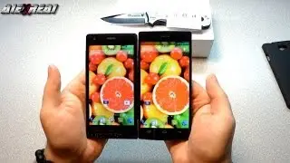 iOcean X7 HD mtk 6582 OGS (LTPS) 5 дюймов дисплей распаковка unboxing