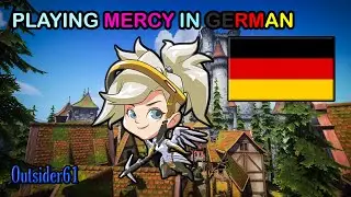 PLAYING MERCY IN GERMAN - OVERWATCH SEASON 27 [ALL VOICELINES, SUBTITLES, MASTERS, GM 4.2k SR PEAK]