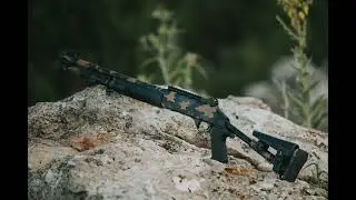 Barnow Arms BW (08) camouflage M4 style