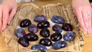 ❗️Pflaumendessert in 5 Minuten! Einfaches und leckeres Rezept!