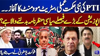 PTI Launches Street Movement | Opposition’s Big Decisions | Shaukat Yousafzai Explains | Dunya News