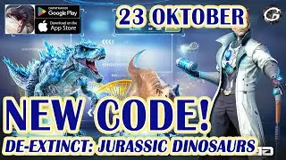 NEW CODE De-Extinct: Jurassic Dinosaurs Giftcode & Redeem 23 Oktober - Mobile Game (Android/IOS)