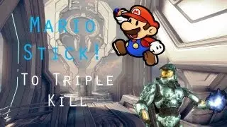 Halo 4: Mario Stick to Triple Kill
