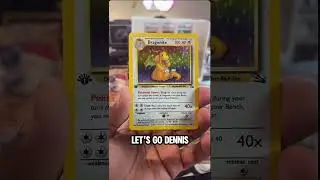 First Edition Dragonite Holo pulled from the First Edition Fossil pack!!! What incredible luck! 🌊🌟