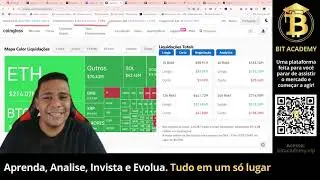 BITCOIN TESTA SUPORTE CR&Iacute;TICO! Regi&atilde;o de compra ou in&iacute;cio da revers&atilde;o?
