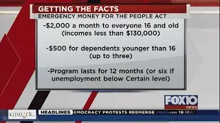 Getting the facts on emergency money for the people act