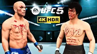 🔥Bruce Lee vs Georges St-Pierre ⚔️ Clash of Martial Arts Legends! 😱 (EA SPORTS UFC 5) MR. JOJO