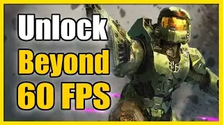 How to Unlock FPS beyond 60 FPS in Halo Infinite PC (Fast Tutorial)