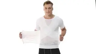 Men Body Shaper   Compression Shirts Waist Trainer