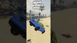 Car Stunt Pt64 in GTA Online #gta #gta5 ##gtav#gta5online