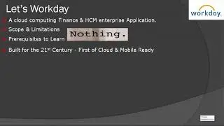 WorkDay Cloud HCM Training   MiNdLiNkS  +918977924241