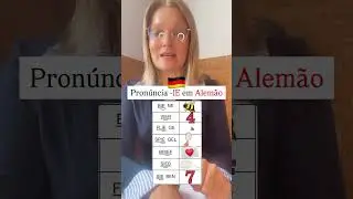 🇩🇪Pron&uacute;ncia -EI em Alem&atilde;o🇩🇪 #estudealem&atilde;ocomigo #cursodealem&atilde;o #deutschkurs