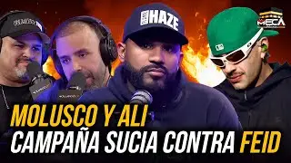 MOLUSCO Y ALI LE ARMAN CAMPA&Ntilde;A SUCIA A FEID !