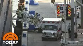 2 Cruise Ships With Coronavirus Patients Arrive In Florida After 27 Days At Sea | TODAY