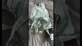 Transforma tus jeans viejos en un top 🔥