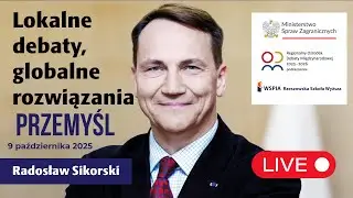 RODM podkarpackie - Radosław Sikorski w Przemyślu