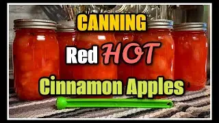 🍎 КОНСЕРВИРОВАНИЕ ОСТРЫХ ЯБЛОК С КОРИЦЕЙ! 🍎
