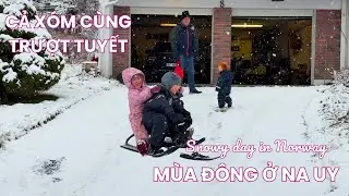 🇳🇴92 Khung Cảnh Mùa Đông ở Na Uy ❄️ Ngày Đông Ấm Áp Của Gia Đình Nhỏ ❄️ Norway Winter Vlog