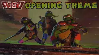 TEENAGE MUTANT NINJA TURTLES 2023 | VHS | OG 1987 TV SERIES OPENING MUSIC THEME | Mutant Mayhem