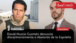 David Murcia Guzm&aacute;n denuncia disciplinariamente a Abelardo de la Espriella | El Reporte Coronell
