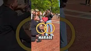 IL FAIT UNE DEMANDE EN MARIAGE INCROYABLE &Agrave; SA COPINE 💍❤️