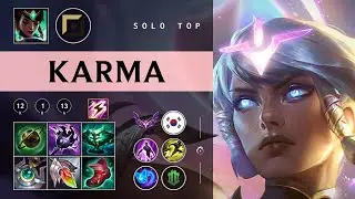Karma Top vs Lee Sin - KR Master Patch 26.03
