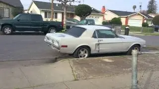 1968 mustang inline 6 flowmaster