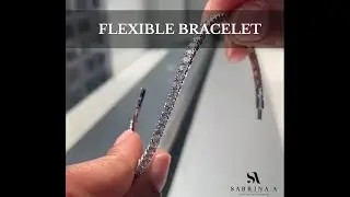 Flexible Diamond Bracelet | Bracelet | bond touch bracelet | paracord bracelet | loom bracelet