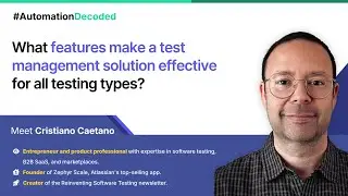 What features make a test management solution effective for all testing types?