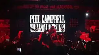 Phil Campbell and the Bastard Sons - Ace of Spades - Waterloo Music Bar, Blackpool, England