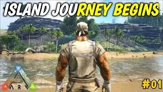 ARK SURVIVAL EVOLVED - The Island EP1 ( Getting Started )