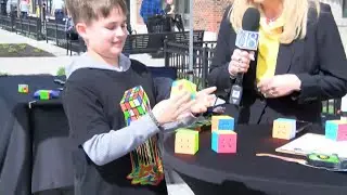 Eclipse coverage: Interview with Greyson Boggs, Master Rubix Cube Solver
