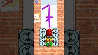 Draw to Smash NUMBER 11🟢🟡🔴 #shorts #drawtosmash #gamingshorts #gaming #youtubeshorts #numbers #funny